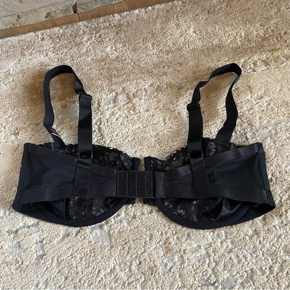 Victoria’s Secret Very Sexy Unlined Balconet Sheer Lace Glitter Sparkle Bra:36DD - Picture 6 of 8
